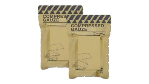 RHINO RESCUE Sterile Compressed Gauze